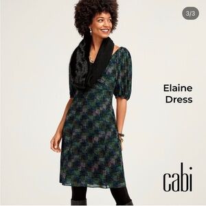 CAbi Elaine Midi Dress Size Medium